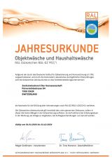 Jahresurkunde